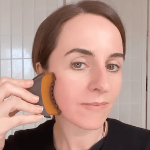 LE NOUVEAU SOLEIL-Spazzola per il drenaggio linfatico del viso