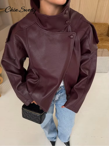 Giacca Biker Vintage Luxury